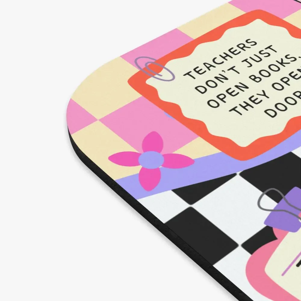 Teacher Classroom Quote Mouse Pad | Teacher Desk Mat, Inspirational School Decor